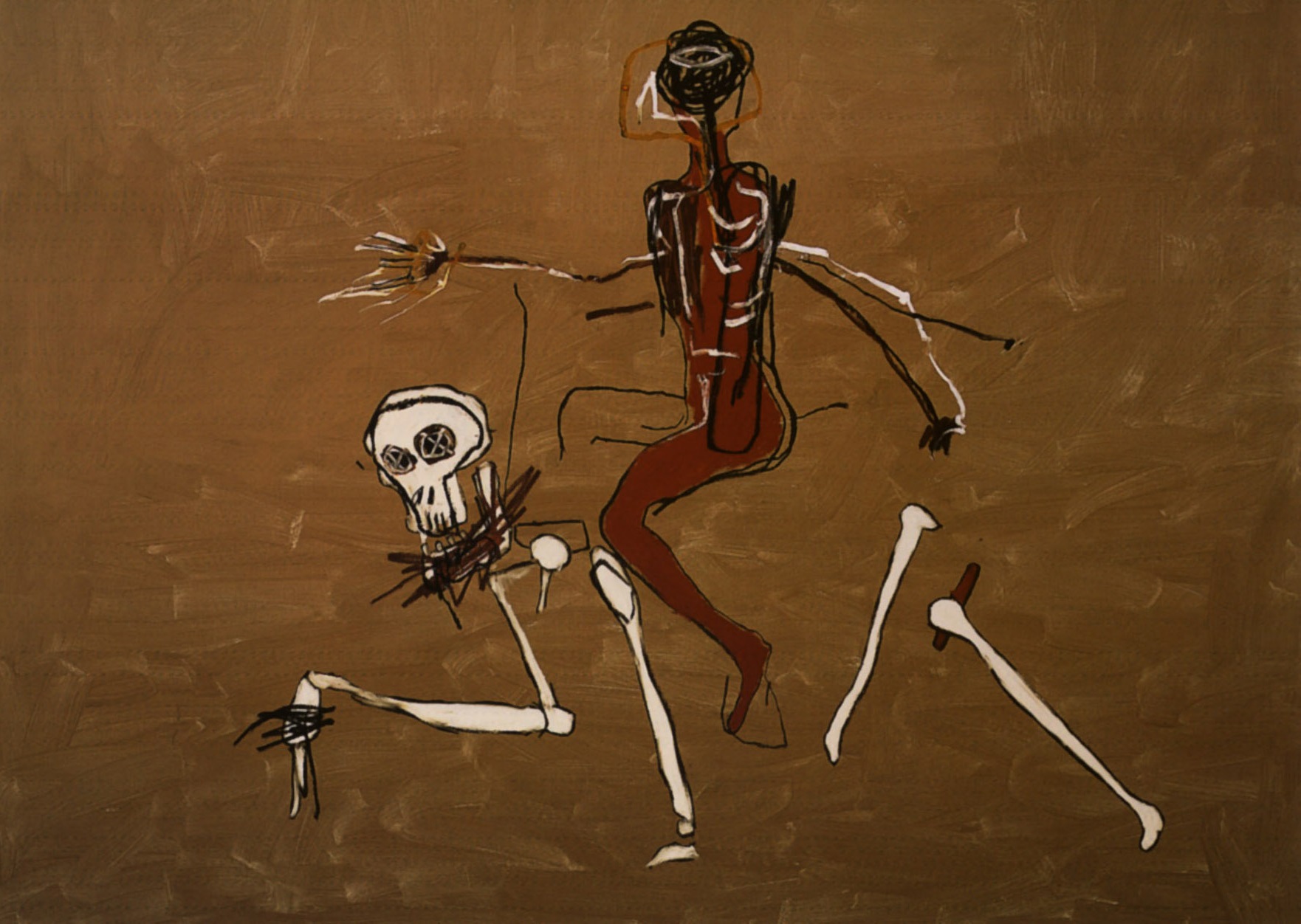 Riding with Death (1988): One of Jean-Michel Basquiat’s Last Paintings